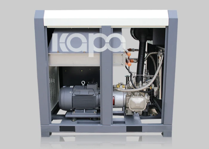 Industrial KF-20HP Oil-free Screw Air Compressor 15kw Fixed/ Variable Speed Oil-less Machine