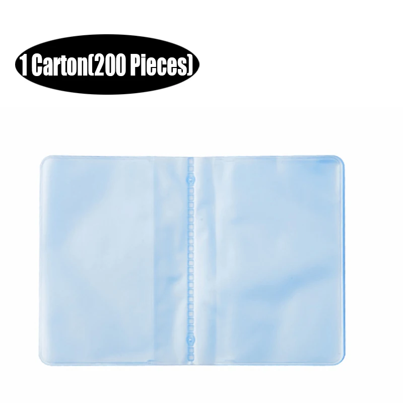 
Factory Waterproof Clear PVC Id Card Holder Plastic Bank Card 
