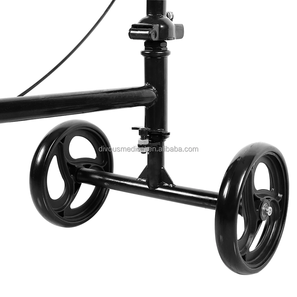 Rollator Walker Knee Walker Four Wheel Adjustable Medical Drive Rollator Walker