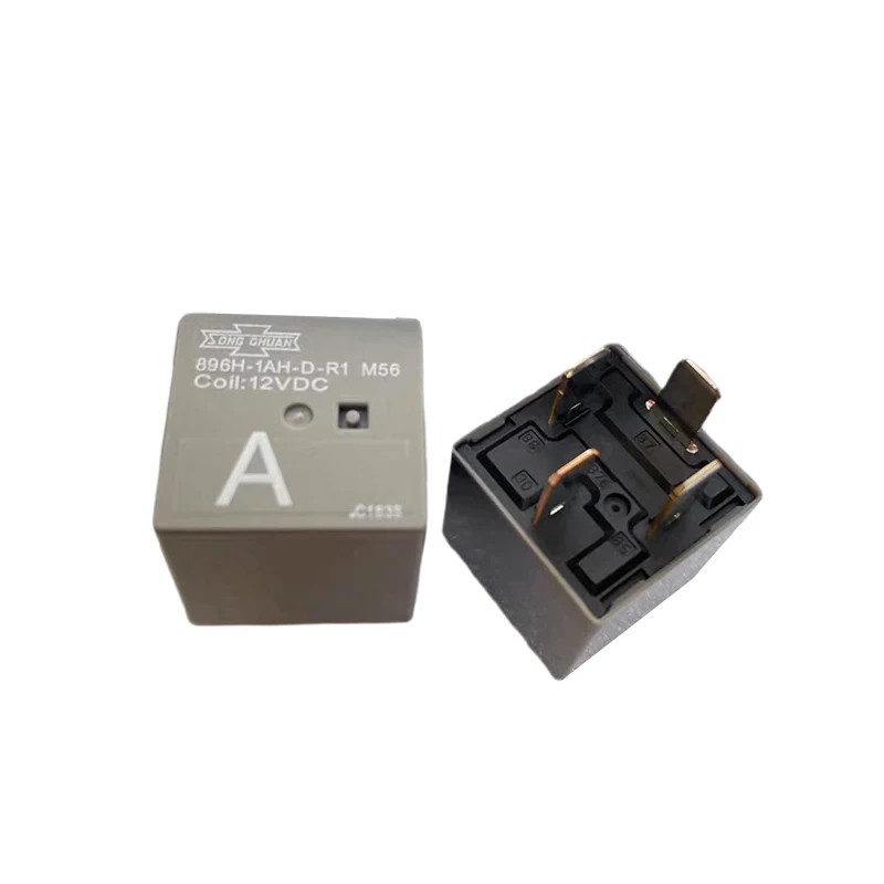 Original 896H-1AH-D-R1 12VDC Songchuan Automotive Relay HFV4/012-1H1GR 40A 4-pin