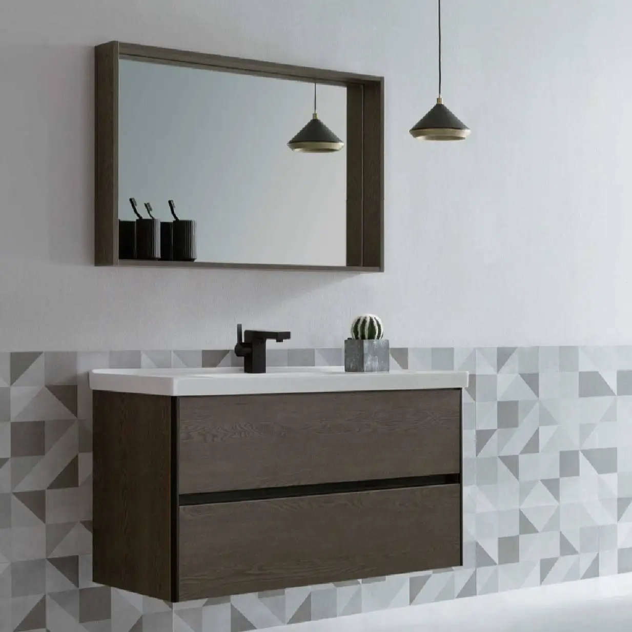 TZL Modern Bathroom Vanity Bathroom Furniture New Product Ideas Fully Assembled Cabinets Wash Basin Cabinet