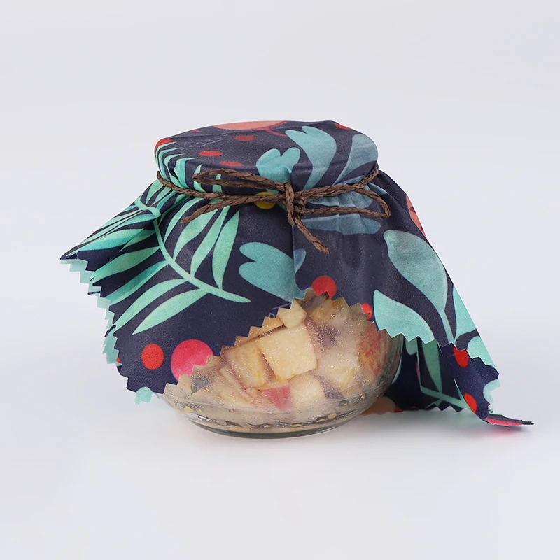 Покрытие для пищевых продуктов, устойчивые прочные многоразовые пищевые обертки из пчелиного воска