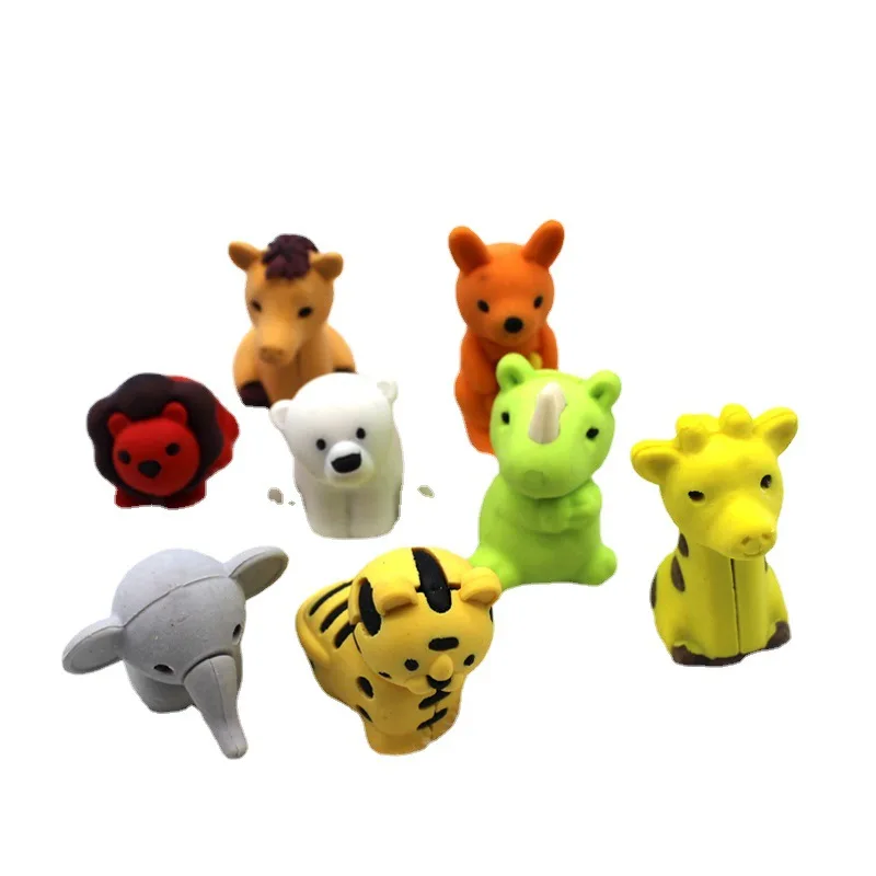 Лидер продаж на Amazon, ластик в форме животного 3D