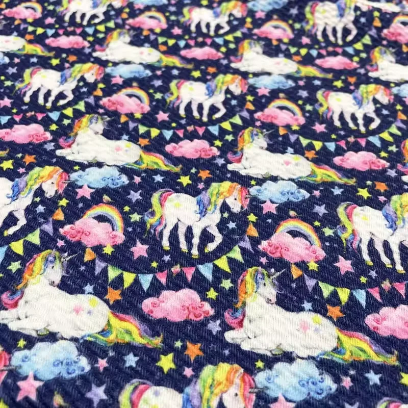 Wholesale Custom Bullet Fabric Digital Printing For Bows With Good Stretch