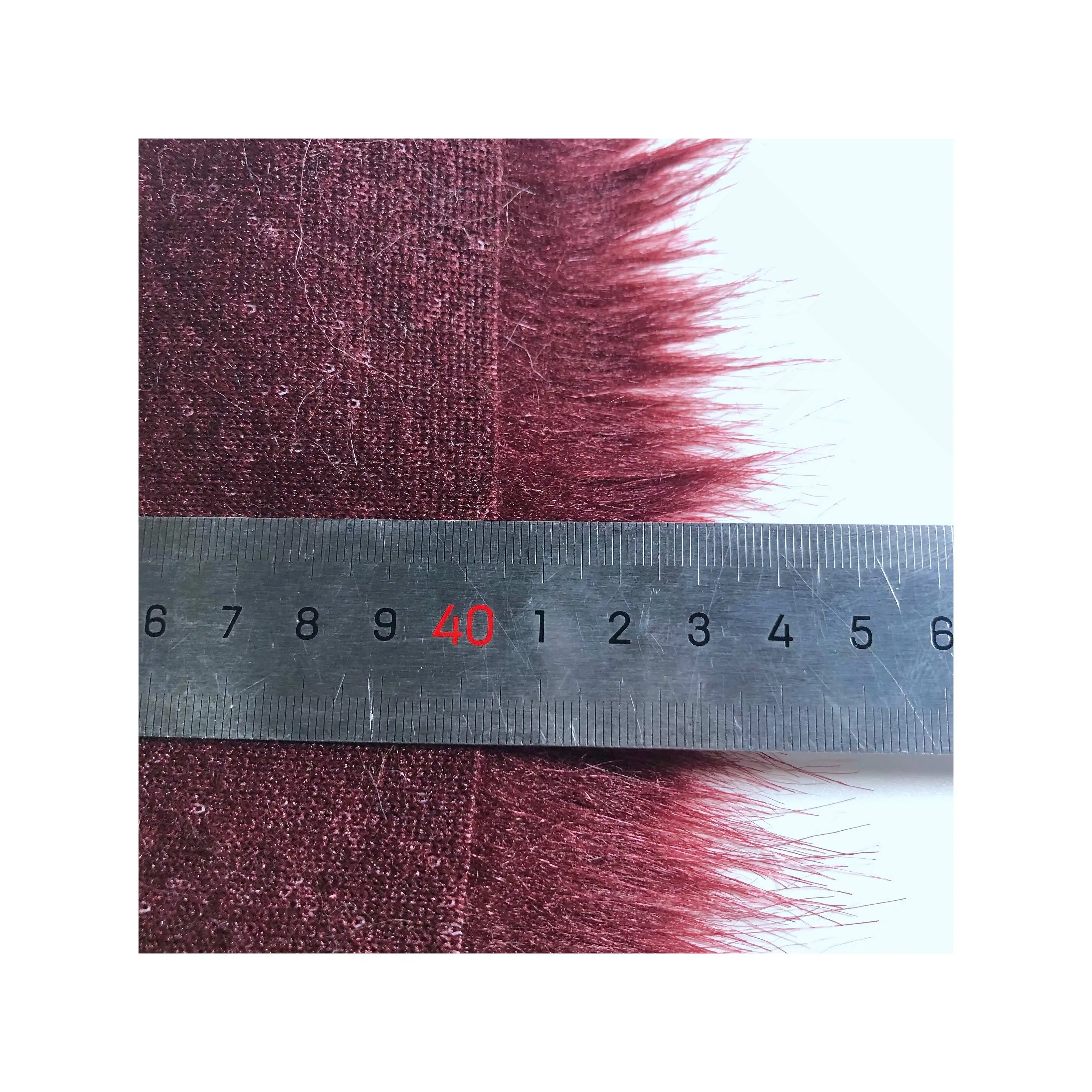 Hot Product High Quality Fabric Direct Selling Mink Fur Long Hair Plush Imitation For Coat