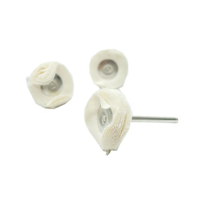 Cheap polishing cloth wheel Cotton grinding head Rotary grinder Accessories Jewelry Mirror polishing 3.0MM