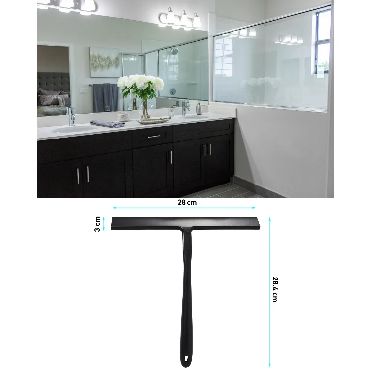 11 inches Bathroom Mirror Cleaning Squeegee for car windshield Silikonrakel 11 inches