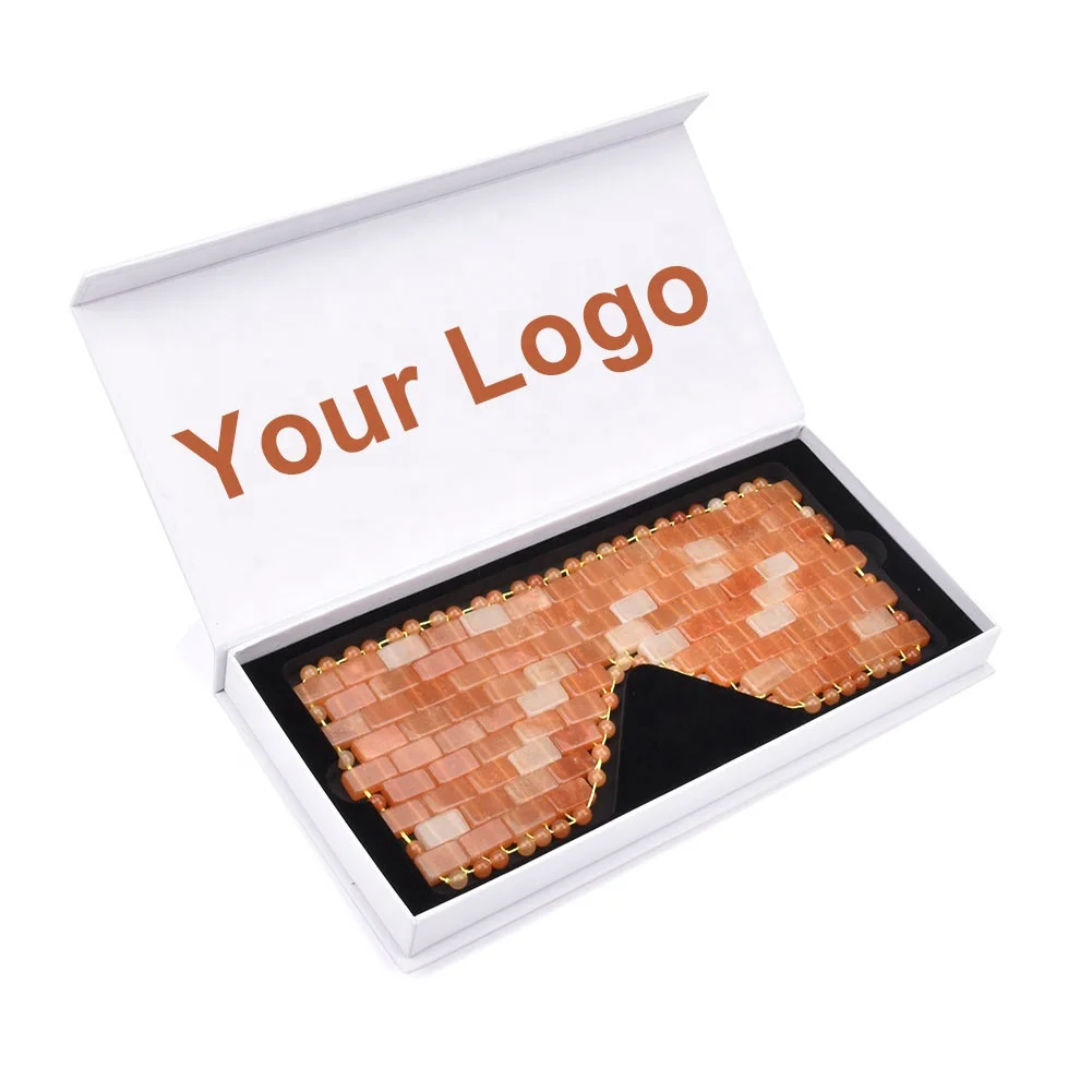 High Quality Jade Sleep Mask & Blindfold Jade Eye Mask Anti-Aging Hot and Cold Using Eye Mask