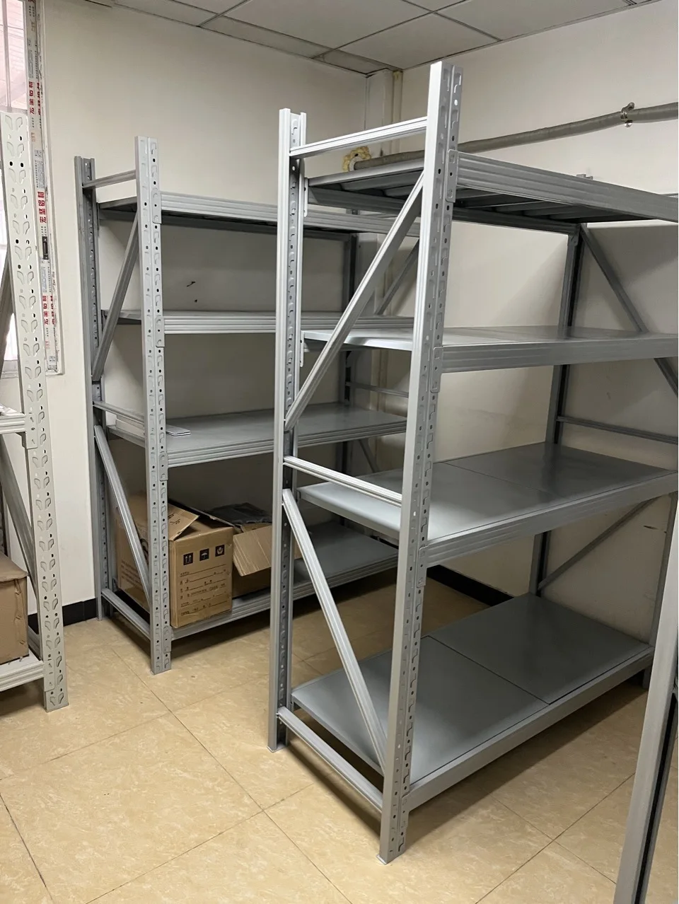 CE Certificated Warehouse Detachable Metal Medium Duty Beam Drive In Pallet Storage Rack System medium  Duty Rack