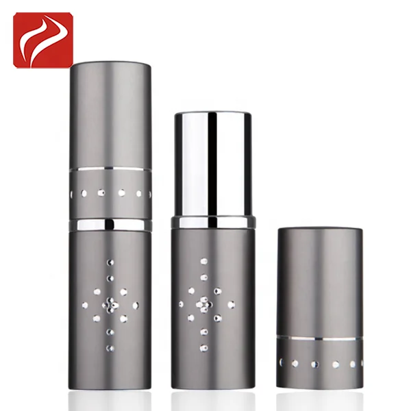 Rotary Aluminum Lipstick Case Empty Lips Balm Tube Cosmetic Lipstick Container