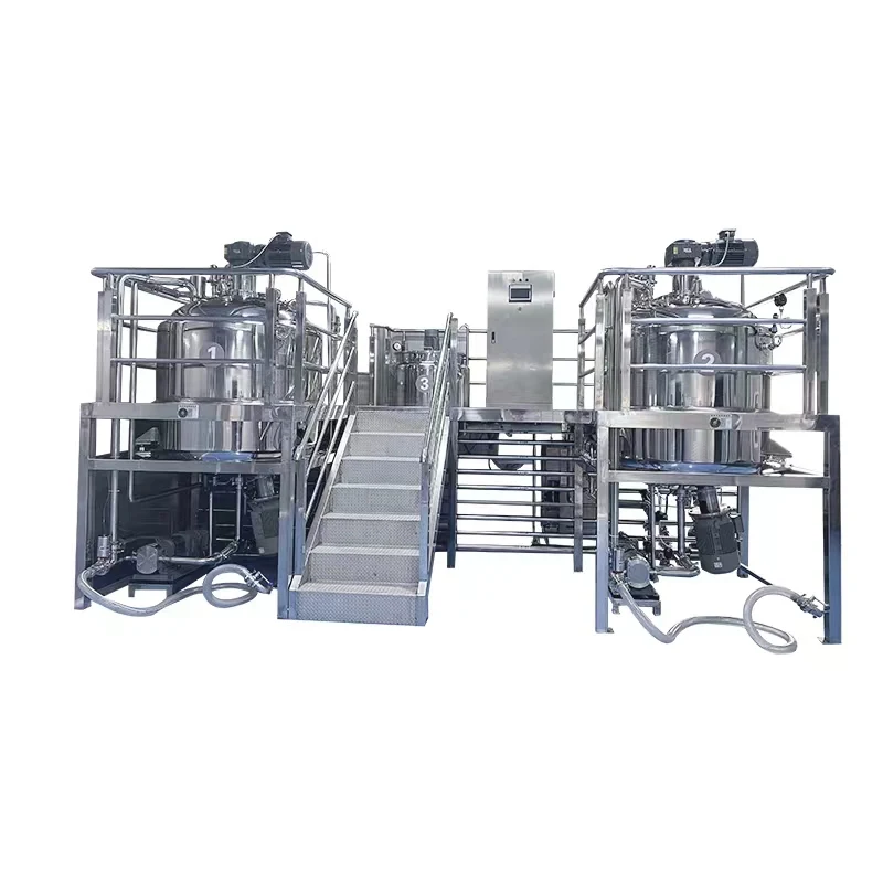 Chemical Mixing Machinery 200-500l Homogenizer Ointment Vacuum Emulsifying Emulsifier Mixer