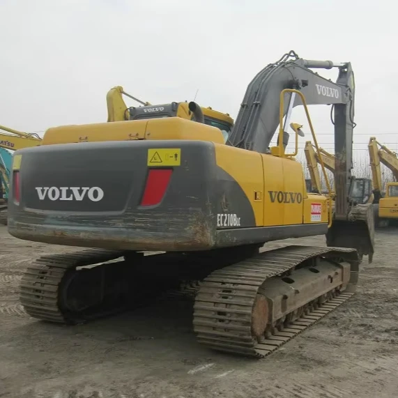 Original Volvo ec 210 excavator 21 tons EC210D Sale In Stock 21T Hot sale Sweden Volvo EC210 Used Excavator in stock