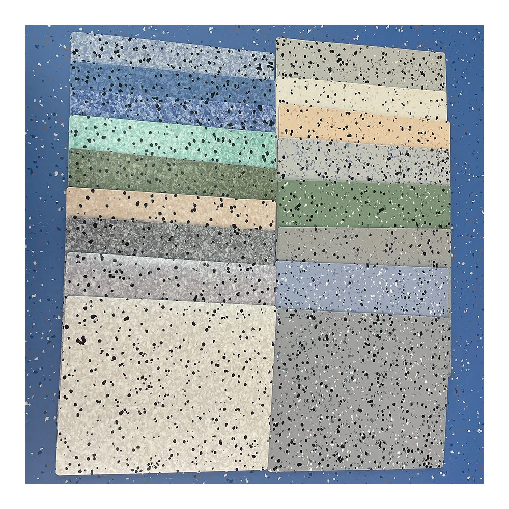 china supplier anti static plastic mat floor roll 2.0mm 2m width electronics use homogeneous esd vinyl flooring sheet