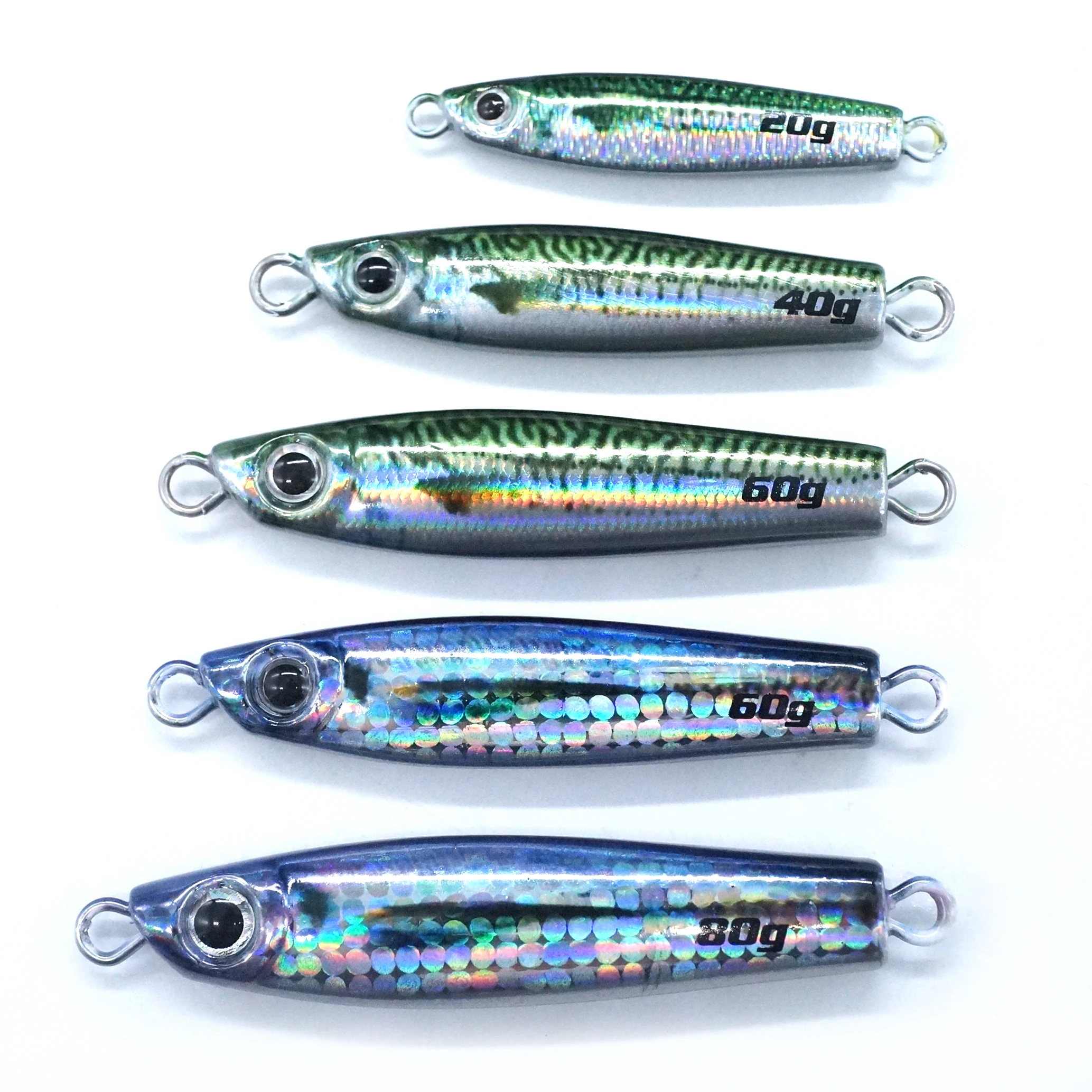 SEASKY 20g 3d printing  lead metal sinker slow jig Saltwater Fishing Lure Soft Package slow tuna  pitch
