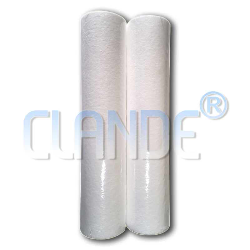 Spun Filter Element 1 Or 5 Or 10 Micron Pp Melt Blown Filter Cartridge For Water Purifier