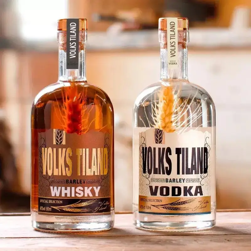 High Quality custom/Customized  vodka bottle private label vodka bottle of vodka