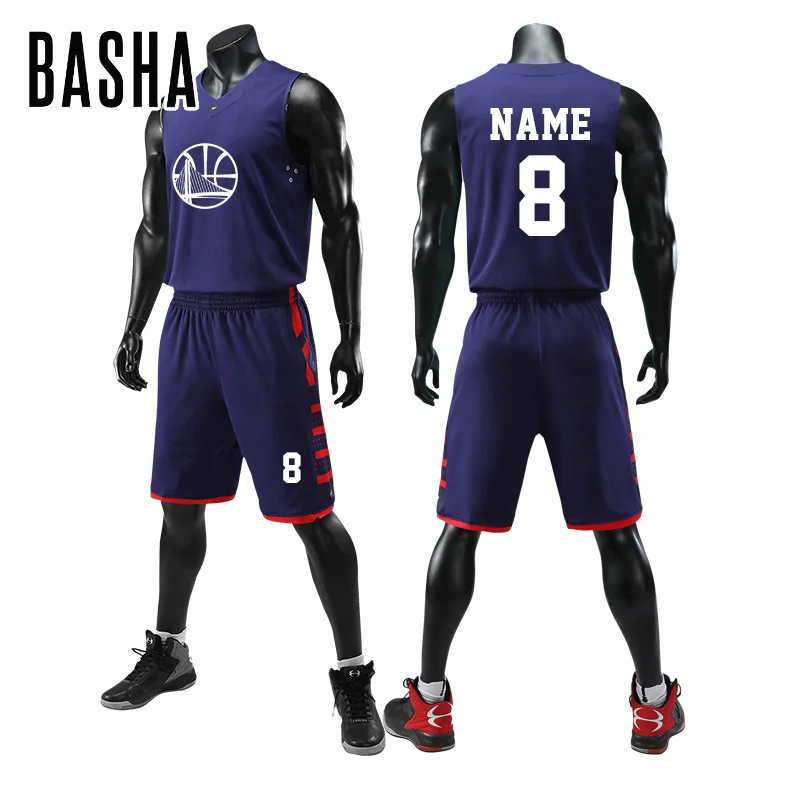 BASHAsports 100% полиэстер поставщик изготовленные на заказ баскетбольные майки дизайн и форма