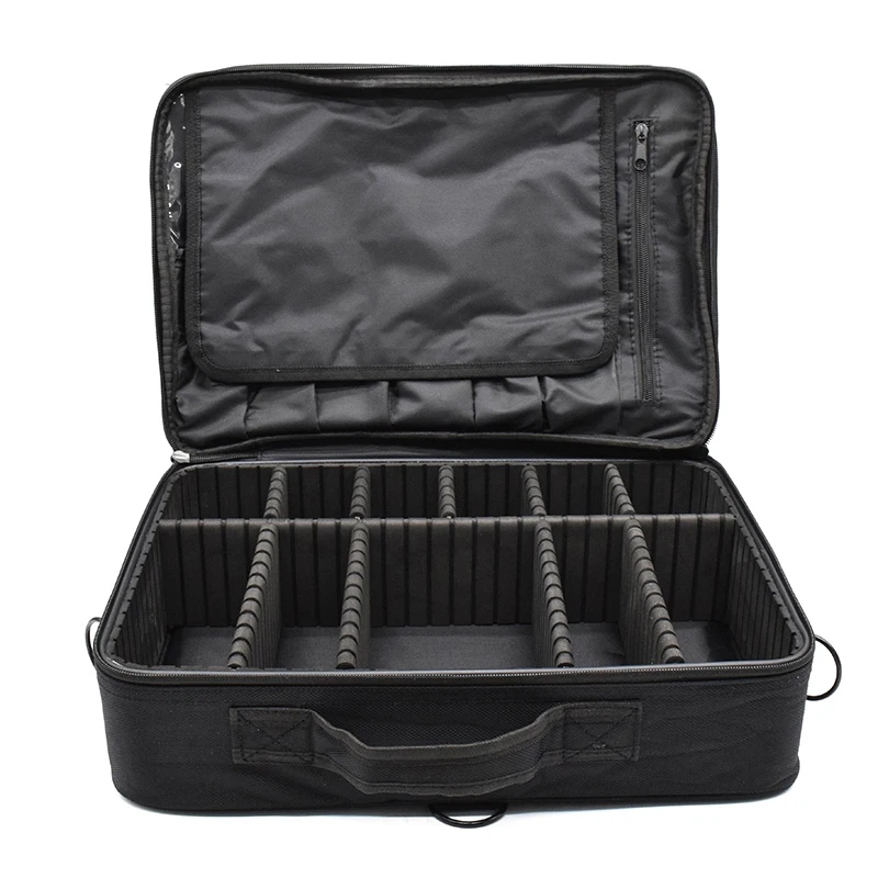 Salon Hairdressing Barber Haircut Scissors Bag Multi-Function Storage Organizer Clippers Combs Hair Styling Accessories Case