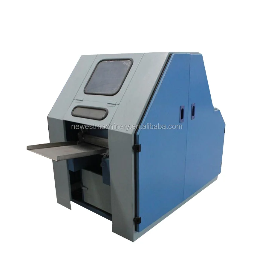 Small plant sheep wool carding machine for spinning processing