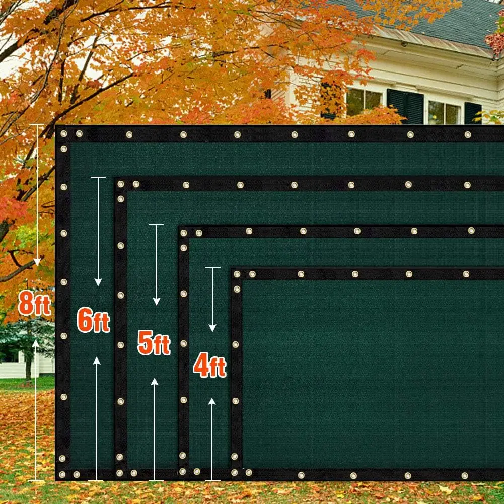 HDPE new material sunshade Privacy Screen Shade Net sun protection Privacy Fence Screen Netting