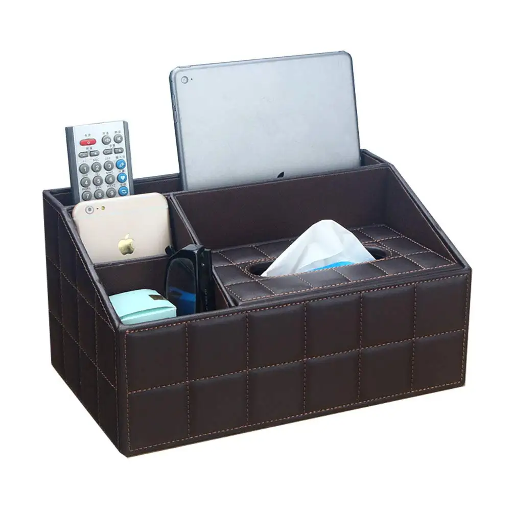 
TV remote control storage box living room creative European home desk coffee table multi-function napkin tissue box 