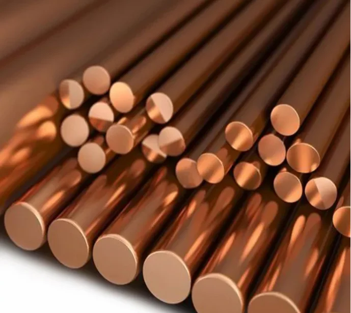 Pure Red Round C10100 rod, C10100 OFC cooper rod, TU0 rod  Copper Bar / Rod 2mm 3mm 4mm 5mm 6mm 8mm
