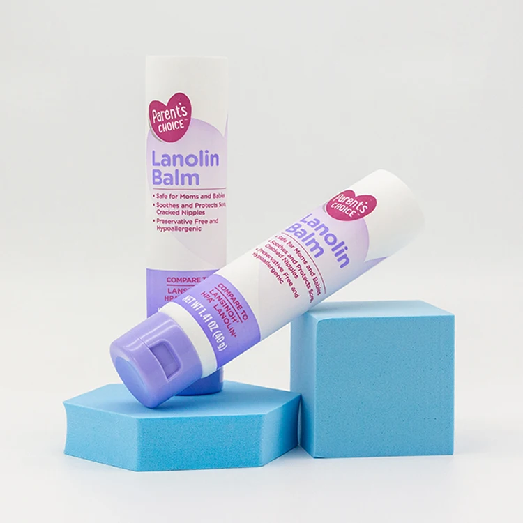 Hot sale soft touch PE plastic cosmetic cream tube packaging with competitive price