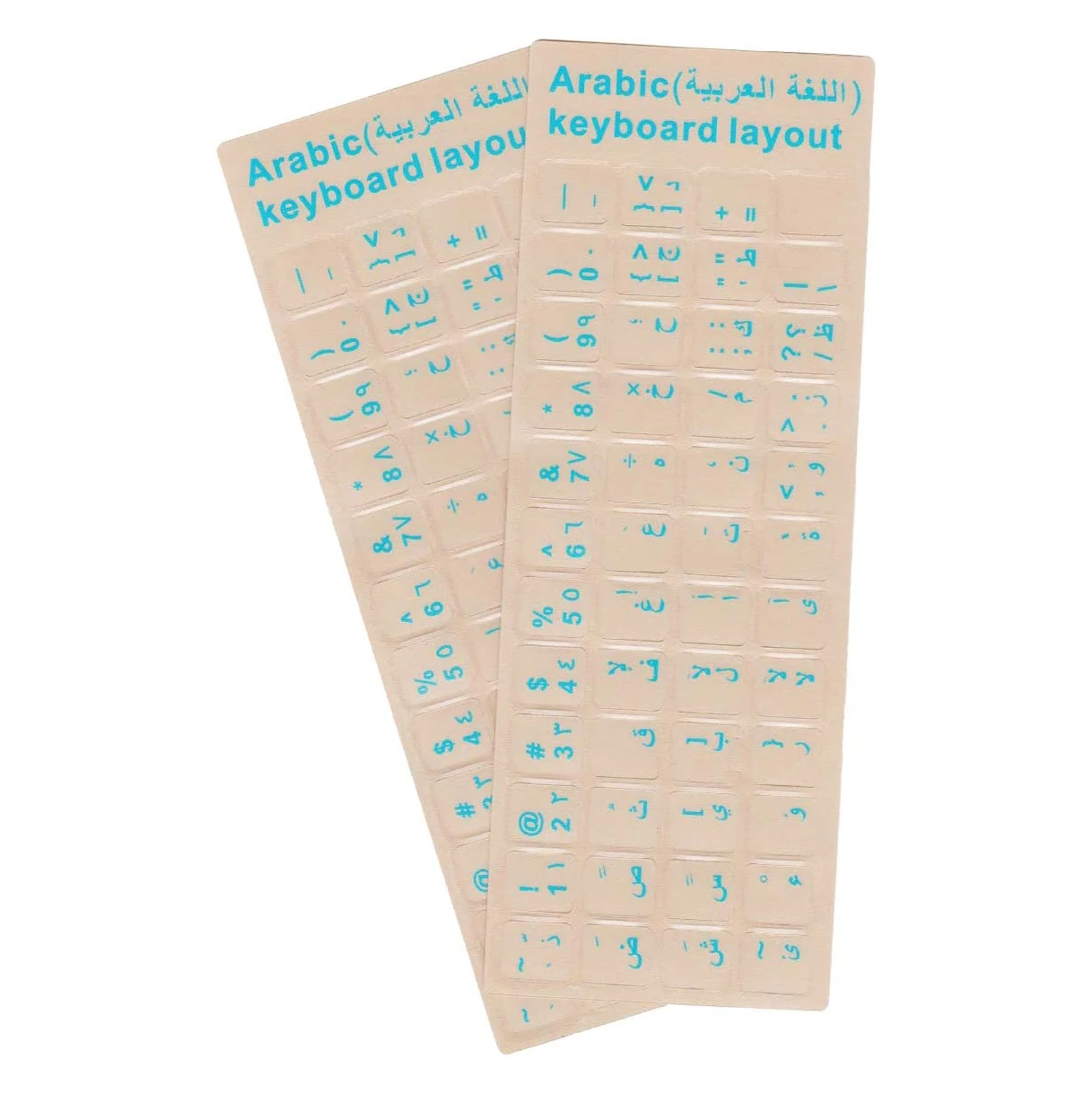 Factory Custom Language Arabic Keyboard Label Sticker Transparent,Russian Transparent Keyboard Stickers