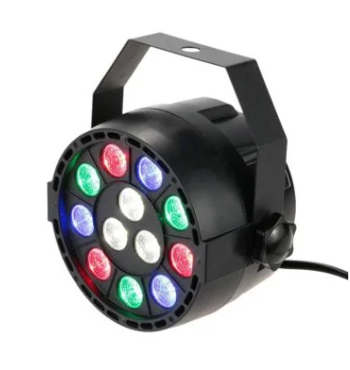LED Par 12x3w RGBW With DMX512 For Club Disco DJ Sound Activated Disco Ball Stage Light Lumiere Christmas Projector Dj Club Par