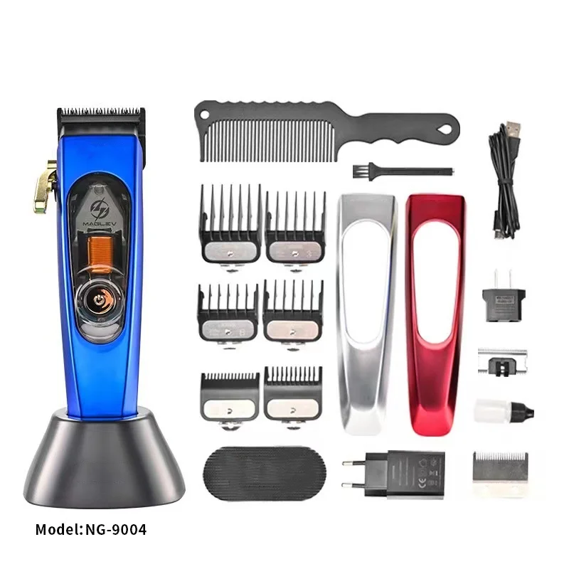 High Speed Professional Hair Trimmer Multi-function Magnetic Motor 10000 RPM 5W Motor with Charge Stand