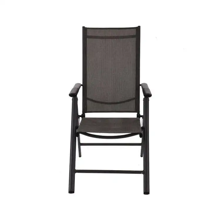 China hot sale rattan garden chair modern outdoor leisure chair metal folding chairs