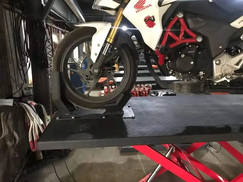 Factory customized CE Certificate hydraulic Scissor motorcycle Lift