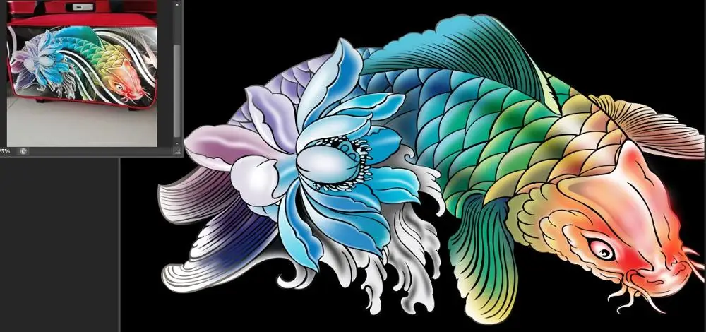 Professional PS Image Drawing&Editing Service with Graphic Design in China