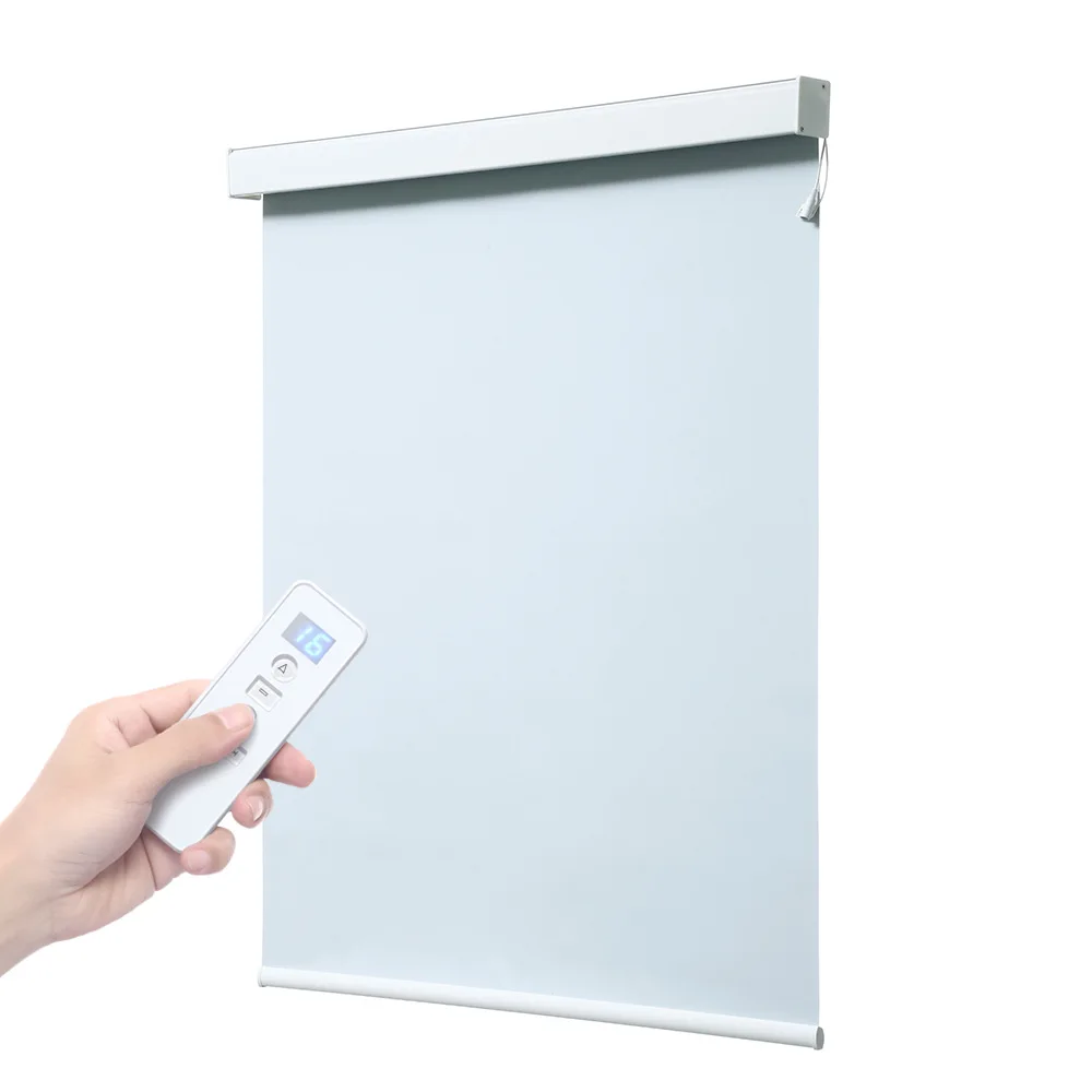 High Quality Modern Electric Remote Control Smart Motorized Blackout Roller Blind Vertical Fabric Roller Shades for Home