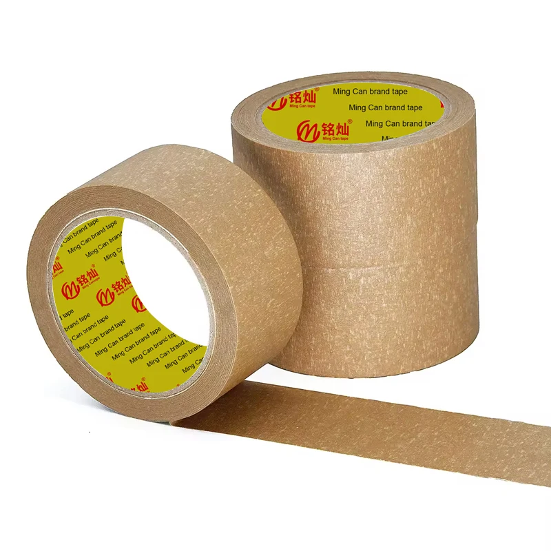 brown Crepe paper Packing Adhesive Tape, Painting Use Brown Crepe Paper brown Masking Tape