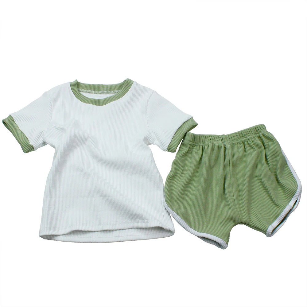 Оптовая продажа, комплект из двух предметов летняя одежда с короткими рукавами; Комплекты для детей; Комплект одежды для мальчиков, для детей