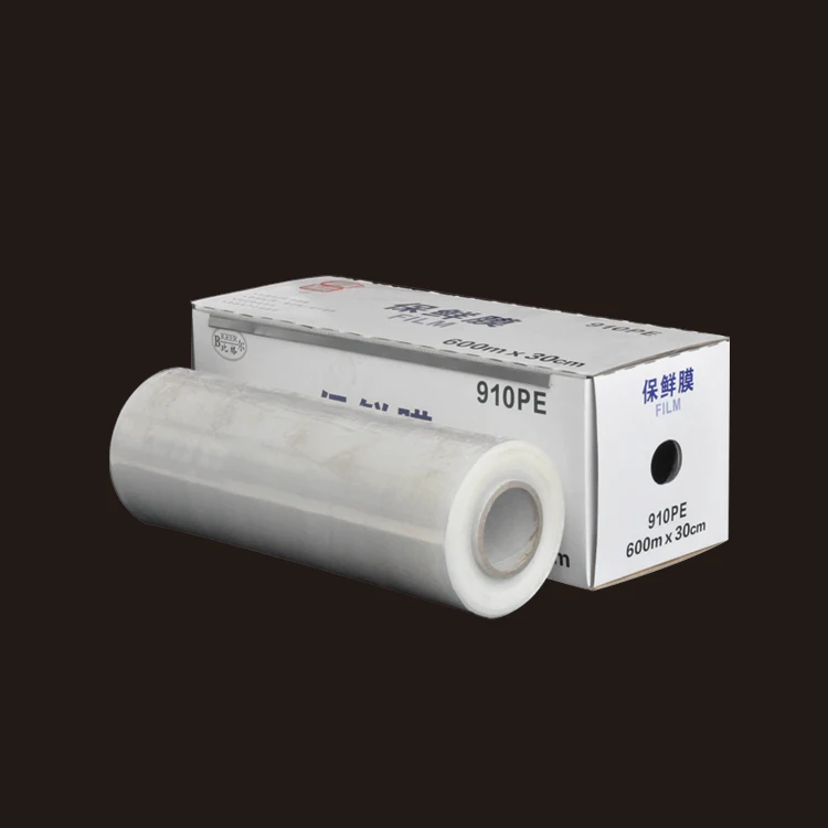 factory direct supply PE/PVC stretch wrap cling film for food packing