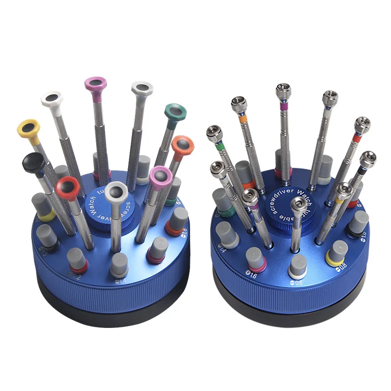 10-in-1 Rotatable Precision Screwdriver Set Mini Slotted and cross Screwdriver Metal Tool for Toy Glasses Laptop Camera Watch