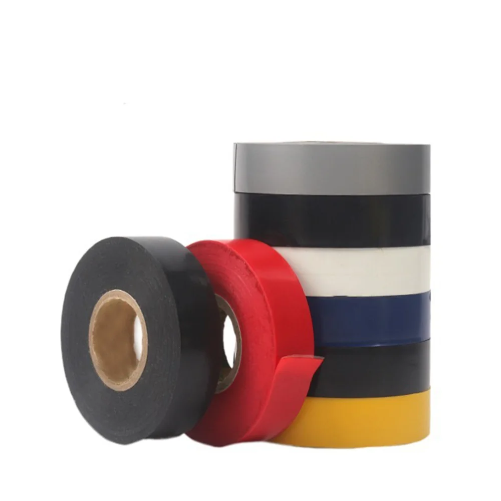 Shiny Water Proof Black Wire Liquid Waterproof Self Adhesive Custom Printed Vinyl Pvc Insulation Electric Electrical Tape