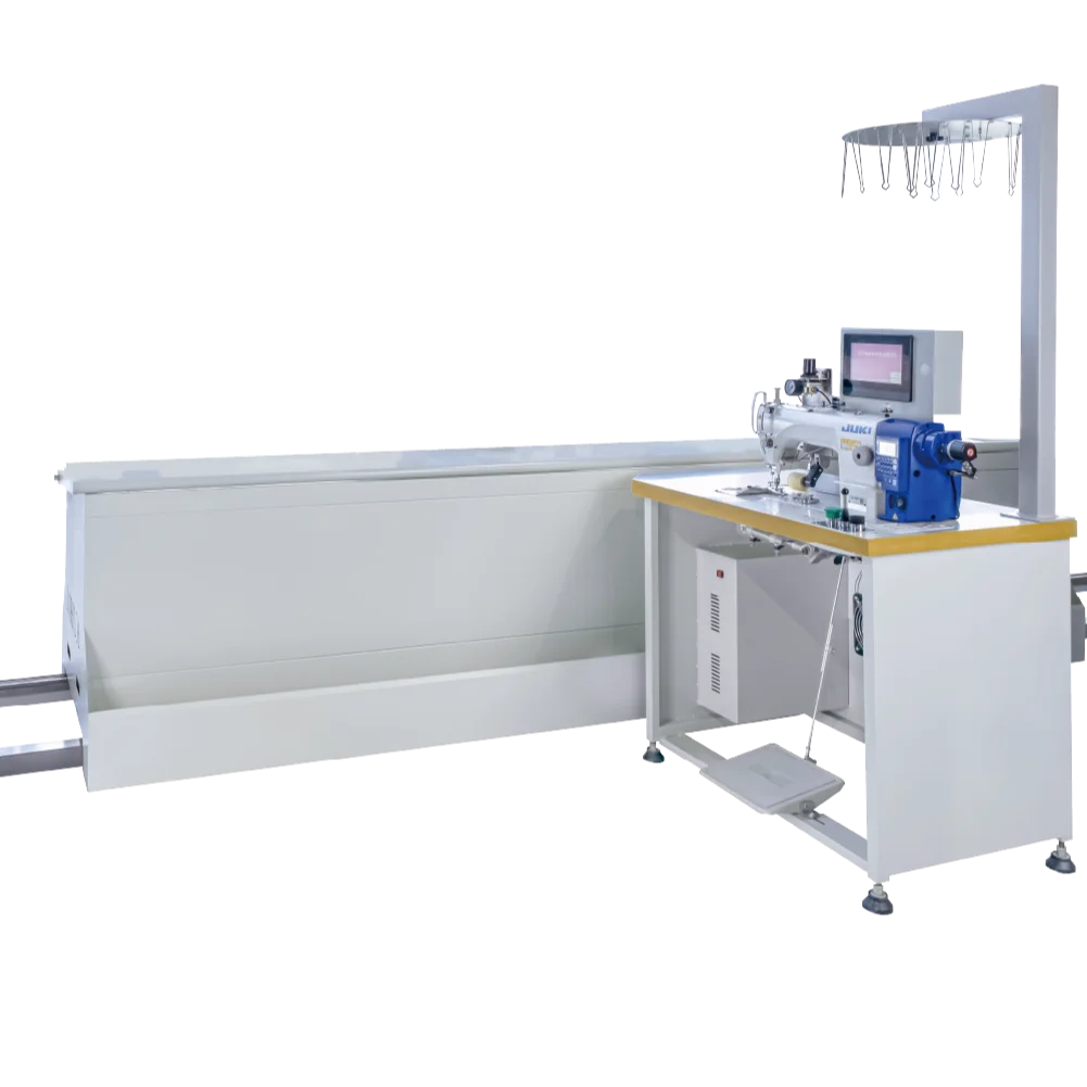 Lihua Mesin jahit tirai curtain hemming machine trolley cloth parallel feeding synchronous sewing machine