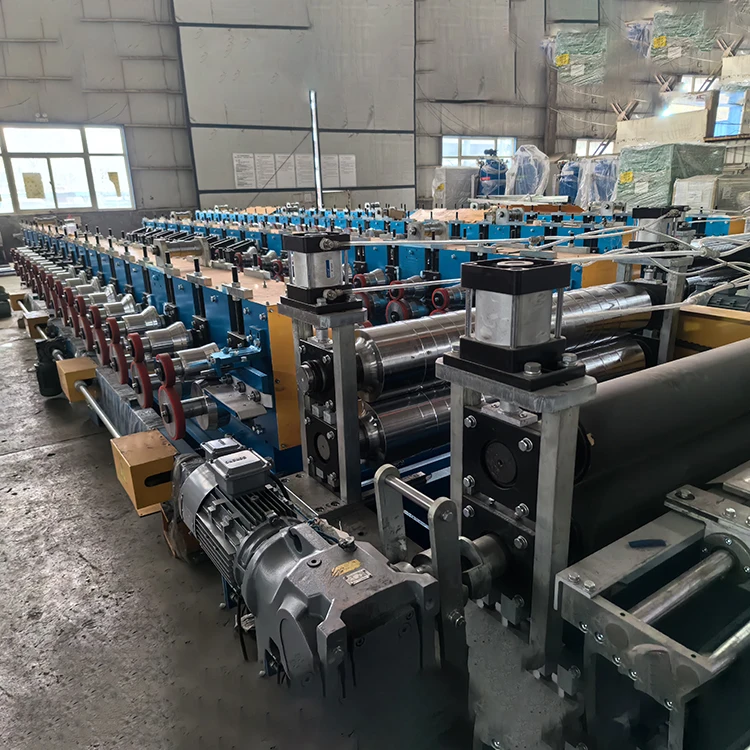Automated sandwich panel machine line production of pu sandwich panel production line
