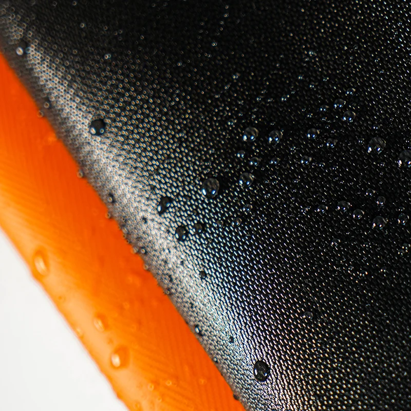 UL94 14.2oz 480gsm both sides silicon rubber coated fiberglass cloth for fire blanket roll