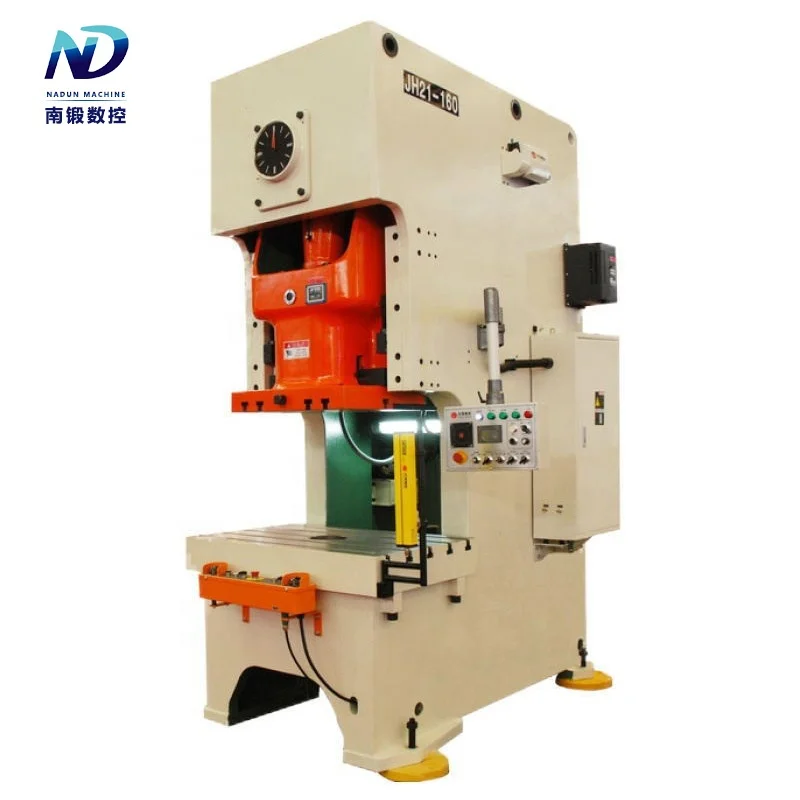 Open single point precision pneumatic punch circular forming punching and bending machine