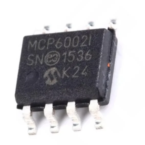 MCP6002T-I/SN 	 General Purpose Amplifier 2 Circuit Rail-to-Rail 8-SOIC Instrumentation Op Amps Buffer Amps