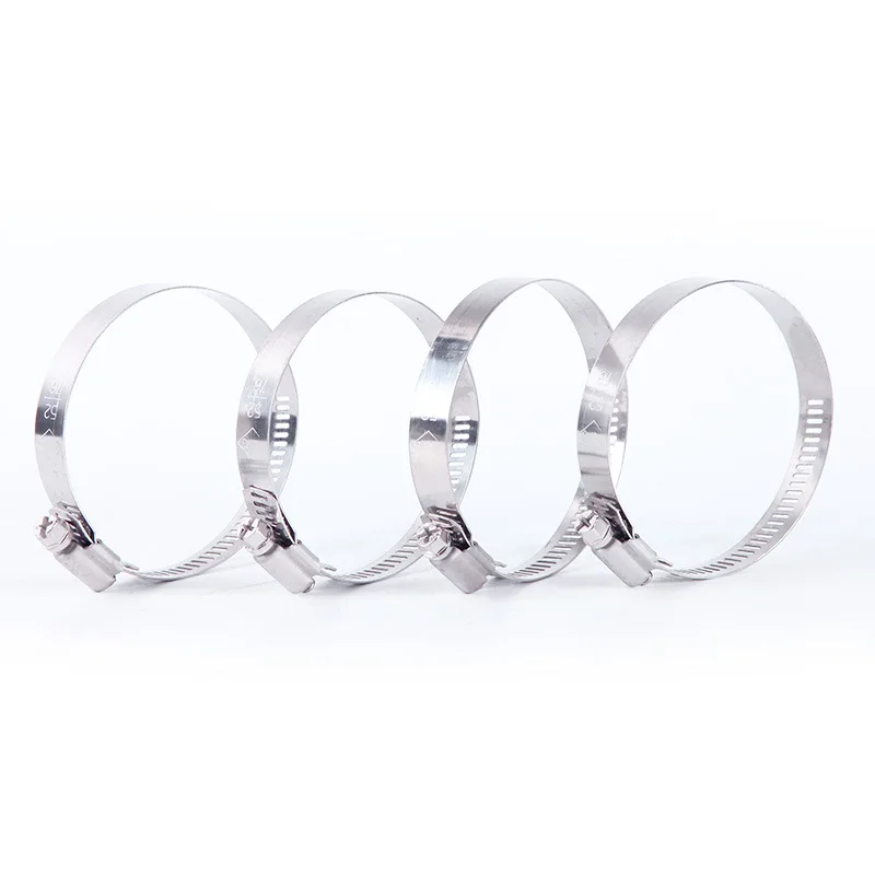 German Type Most Effective Seal Stainless Steel Pipe Clamps High Torque Robust Heavy Duty Hose Clamp