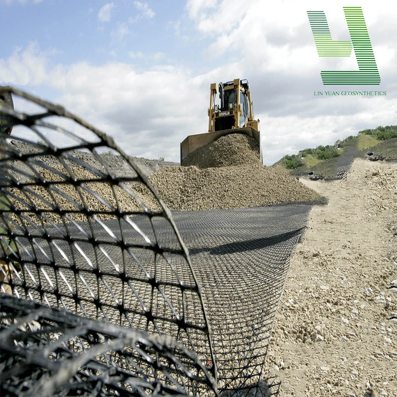 Geomalla Plastic Geogrid Three Way Reinforced Plastic Geogrid Polypropylene Triaxial Geogrid Tx150 Tx160 Geomalla