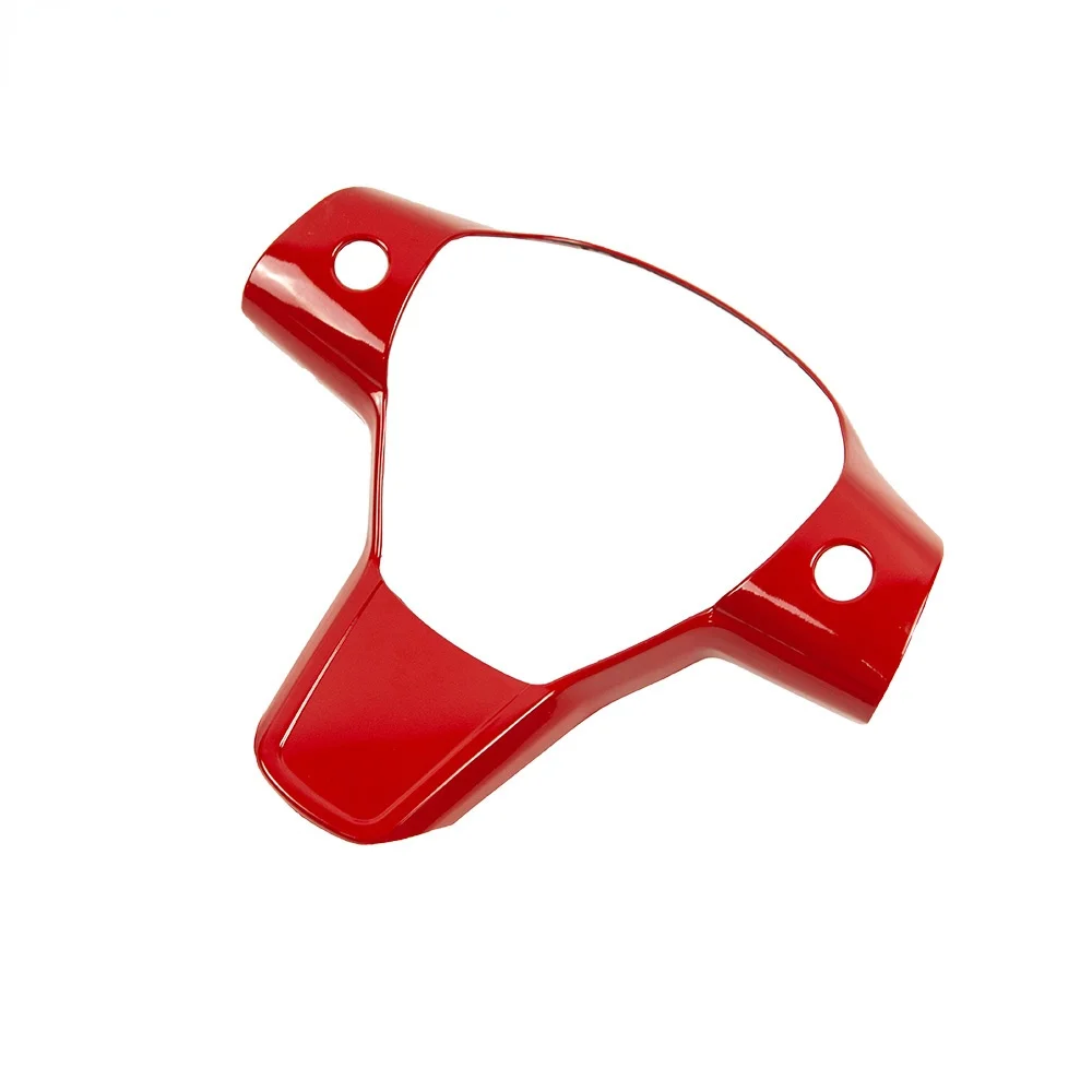 Car Steering Wheel Decorative Patch For Tesla Model 3 2017-2021 Carbon Fiber ABS Decorative Accessories Model3 Three