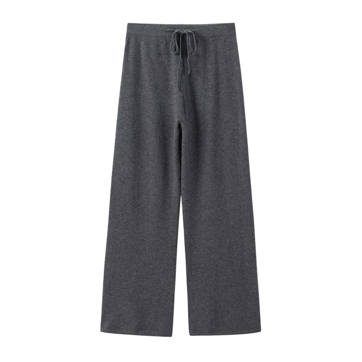 Women 100% Cashmere Thickened drawstring pants