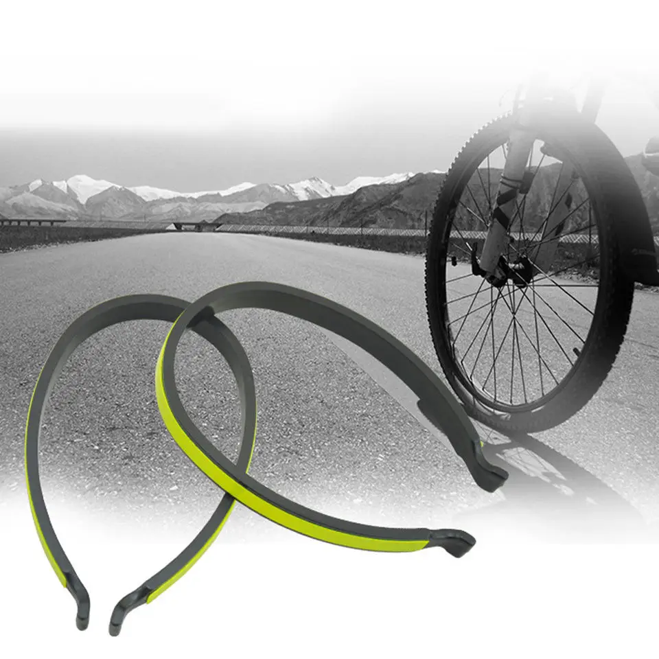 2 X Reflective Trouser Clips Safety Strips Outdoor Cycling Bicycle Pants Clip Bands