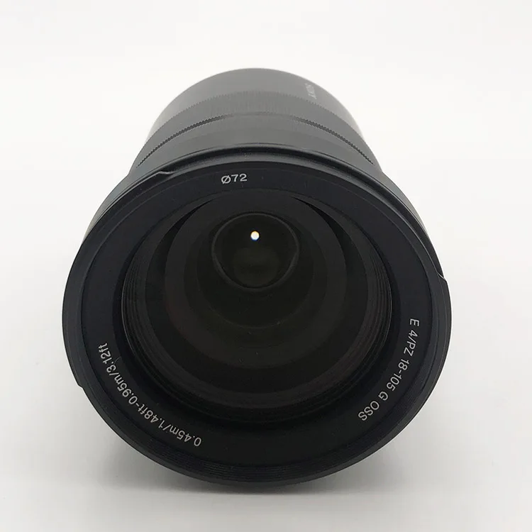 Оптовая продажа использованные линзы для Sony E PZ 18-105 мм F4 G ручная фокусировка объектив фотостудии AF фотосъемки животных